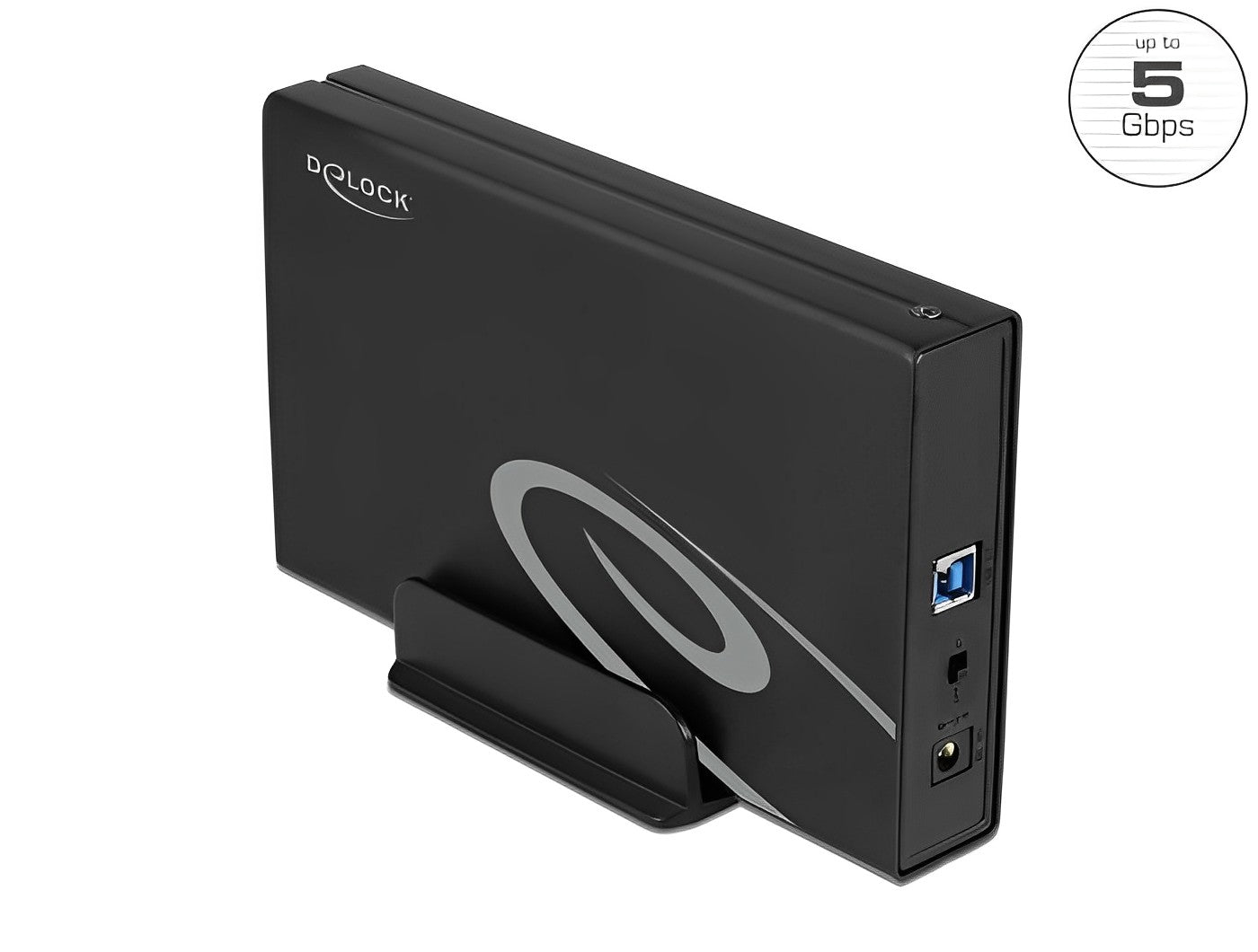 מארז חיצוני USB-C 3.2 Gen 1 עבור כונן דיסק 3.5″SATA HDD/SSD 10TB - delock.israel