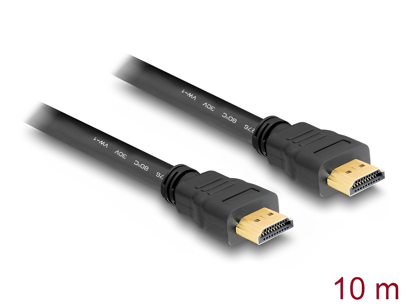 Delock Cable High Speed HDMI with Ethernet – HDMI A male > HDMI A male 10 m - delock.israel