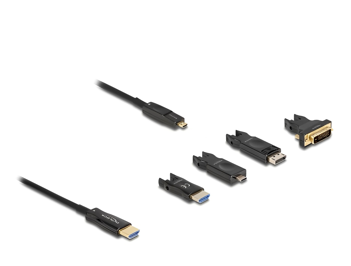 כבל אקטיבי אופטי HDMI 8K מבית DELOCK גרמניה מספק שידור אולטרה-מהיר ואיכותי של וידאו ואודיו ברזולוציה גבוהה של 8K @ 60Hz.