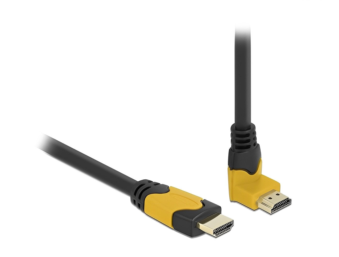 כבל HDMI 8K מבית DELOCK גרמניה משמש לחיבור מסך או טלוויזיה HDMI למחשב עם יציאת HDMI