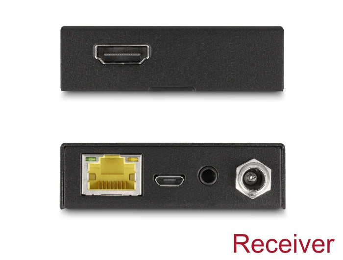 רחיק HDMI מבית Delock גרמניהי מאפשר העברת אותות וידאו/אודיו ברזולוציה גבוהה ואותות בקרת IR דרך כבל רשת אחד - delock.israel