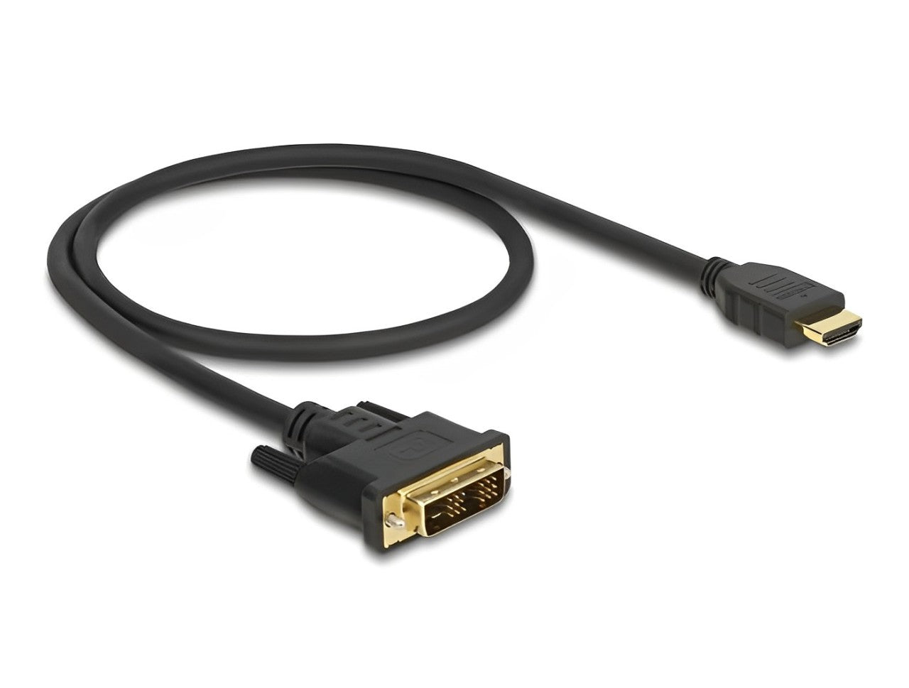 Delock HDMI to DVI 18+1 cable bidirectional 0.5 m - delock.israel