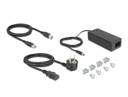 מפצל תעשייתי 19″ USB 10Gbps אקטיבי עם 10 יציאות USB-A