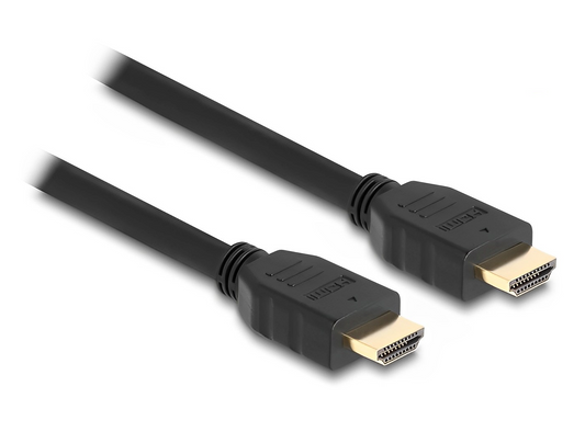 Delock High Speed HDMI Cable 48 Gbps 8K 60 Hz black