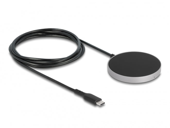 מטען שולחני אלחוטי Wireless Inductive Charging Pad 5W / 7.5W / 10W / 15W - delock.israel