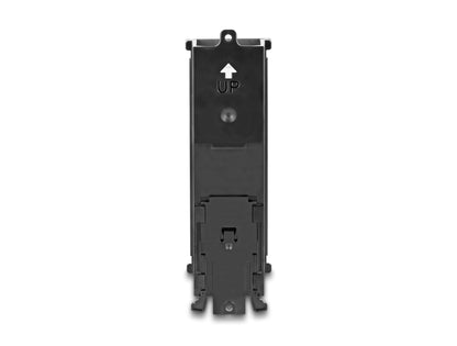 Delock Keystone Holder 8 port tiltable for DIN rail or wall mounting - delock.israel