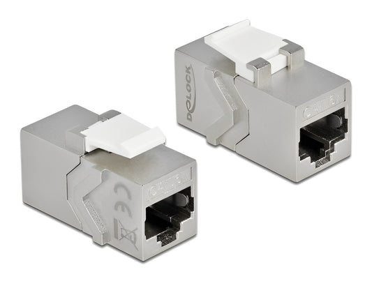 Delock Keystone Module RJ45 jack to RJ45 jack Cat.6A
-delock.israel