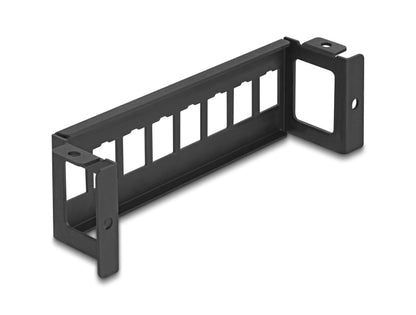 Delock Keystone Mounting Panel 8 Port surface mount horizontal - delock.israel