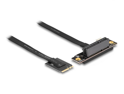 מתאם רייזר זה מבית Delock גרמניה מאפשר חיבור כרטיס PCI Express לחריץ delock.israel - M.2