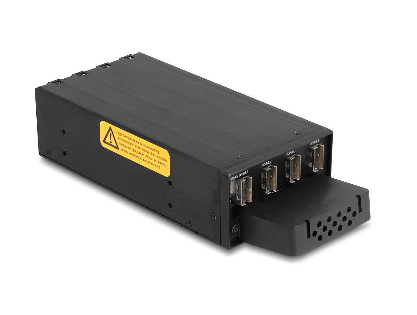 Delock Slim Bay Mobile Rack for 4 x M.2 NVMe SSD with Slim SAS SFF-8654 connector - delock.israel