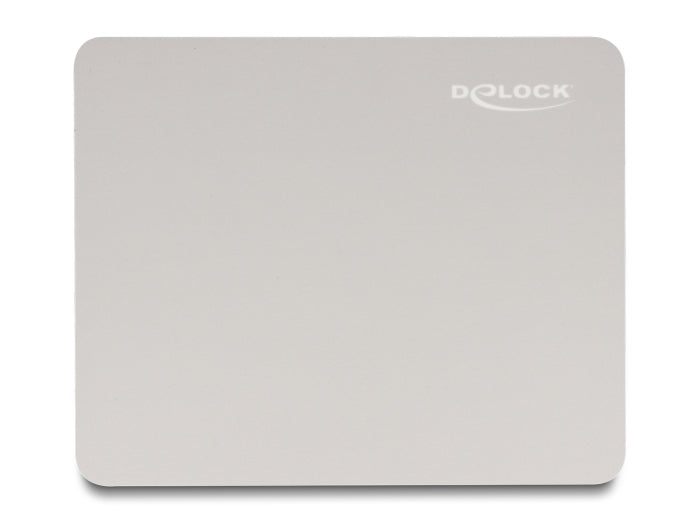 Delock Mouse pad grey 220 x 180 mm glass coating - delock.israel