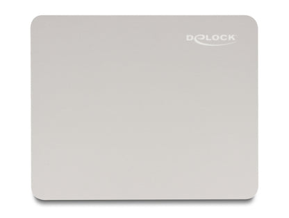 Delock Mouse pad grey 220 x 180 mm glass coating - delock.israel