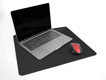 Delock Mouse pad black 450 x 400 mm glass coating - delock.israel