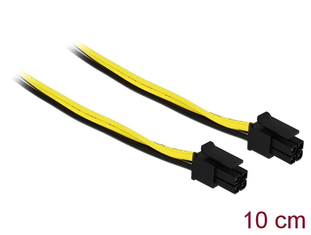 Delock Micro Fit 3.0 Cable 4 pin male > male 10 cm - delock.israel