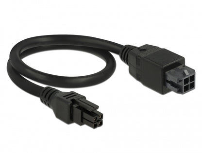 Delock Micro Fit 3.0 4 pin Extension Cable male > female 30 cm - delock.israel