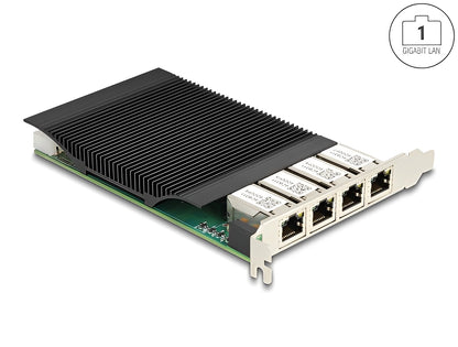 Delock PCI Express x4 Card to 4 x RJ45 Gigabit LAN PoE+
- delock.israel