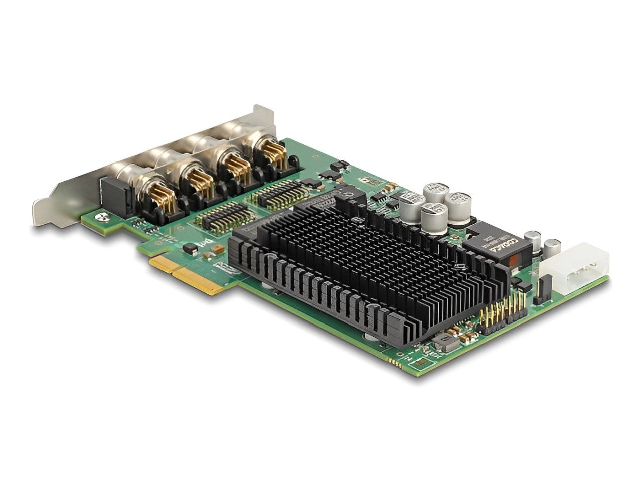 Delock PCI Express x4 Card to 4 x M12 Gigabit LAN PoE+
- delock.israel