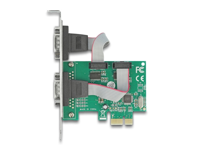 Delock PCI Express x1 Card to 2 x Serial RS-232 - delock.israel