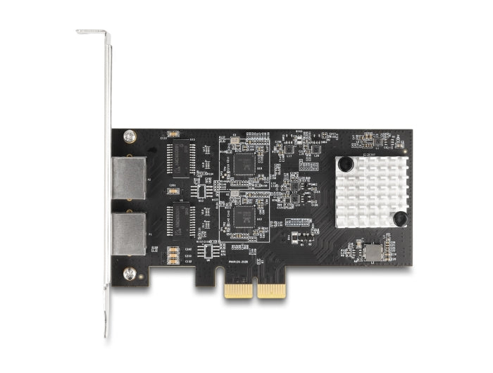 Delock PCI Express x2 Card to 2 x RJ45 5 Gigabit LAN RTL8126 - delock.israel