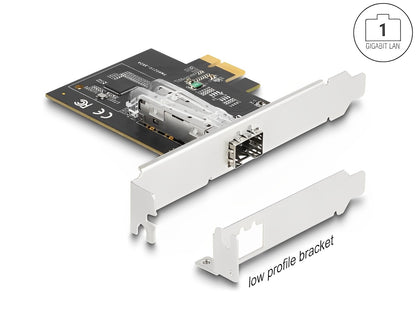 Delock PCI Express x1 Card to 1 x SFP slot Gigabit LAN i210 - delock.israel