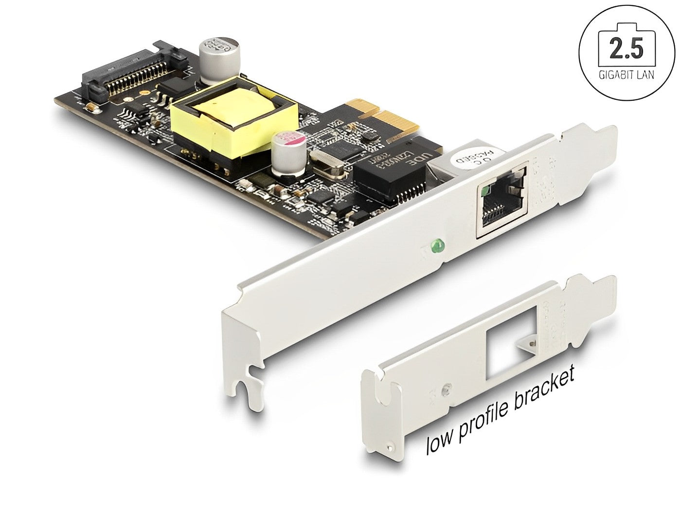 Delock PCI Express x1 Card to 1 x 2.5 Gigabit LAN PoE+ i225 - delock.israel