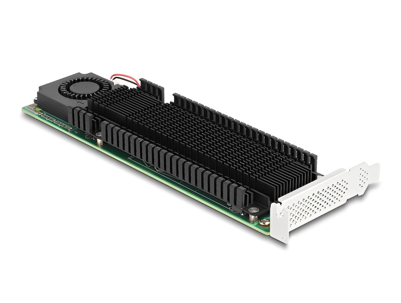 Delock PCI Express x8 Card to 2 x internal NVMe M.2 Key M with RAID - Low Profile Form Factor -delock.israel