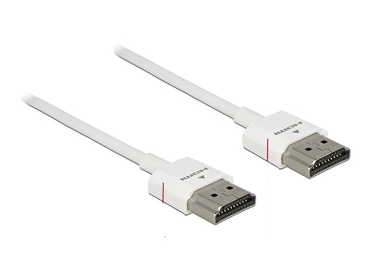 כבל HDMI 4K מבית DELOCK גרמניה מאפשר העברת אותות אודיו ווידאו באיכות גבוהה ותומך בטכנולוגיות מתקדמות כגון 4K Ultra HD ו-3D