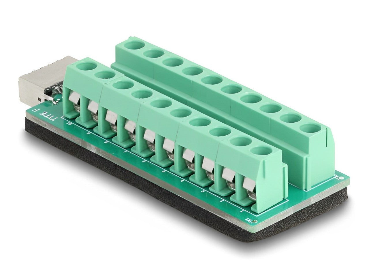 Delock USB type-E Key A female to Terminal Block Adapter 20 pin - delock.israel