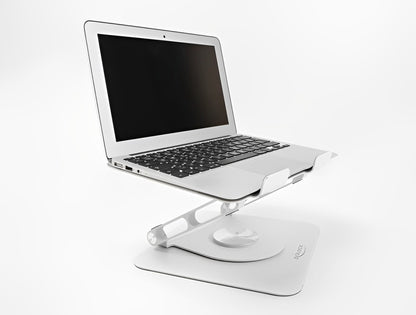 Delock Tablet and Laptop Stand Holder adjustable aluminium - 360° rotateable-_delock.israel