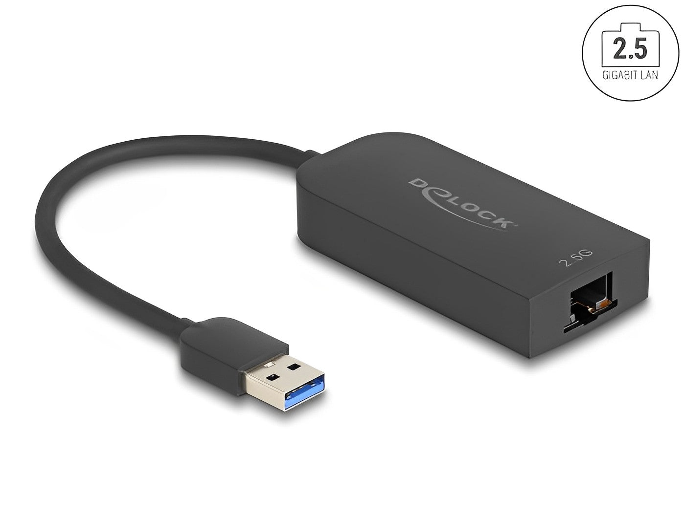 Delock USB Type-A Adapter to 2.5 Gigabit LAN - delock.israel