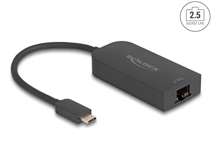 Delock USB Type-C™ Adapter to 2.5 Gigabit LAN - delock.israel