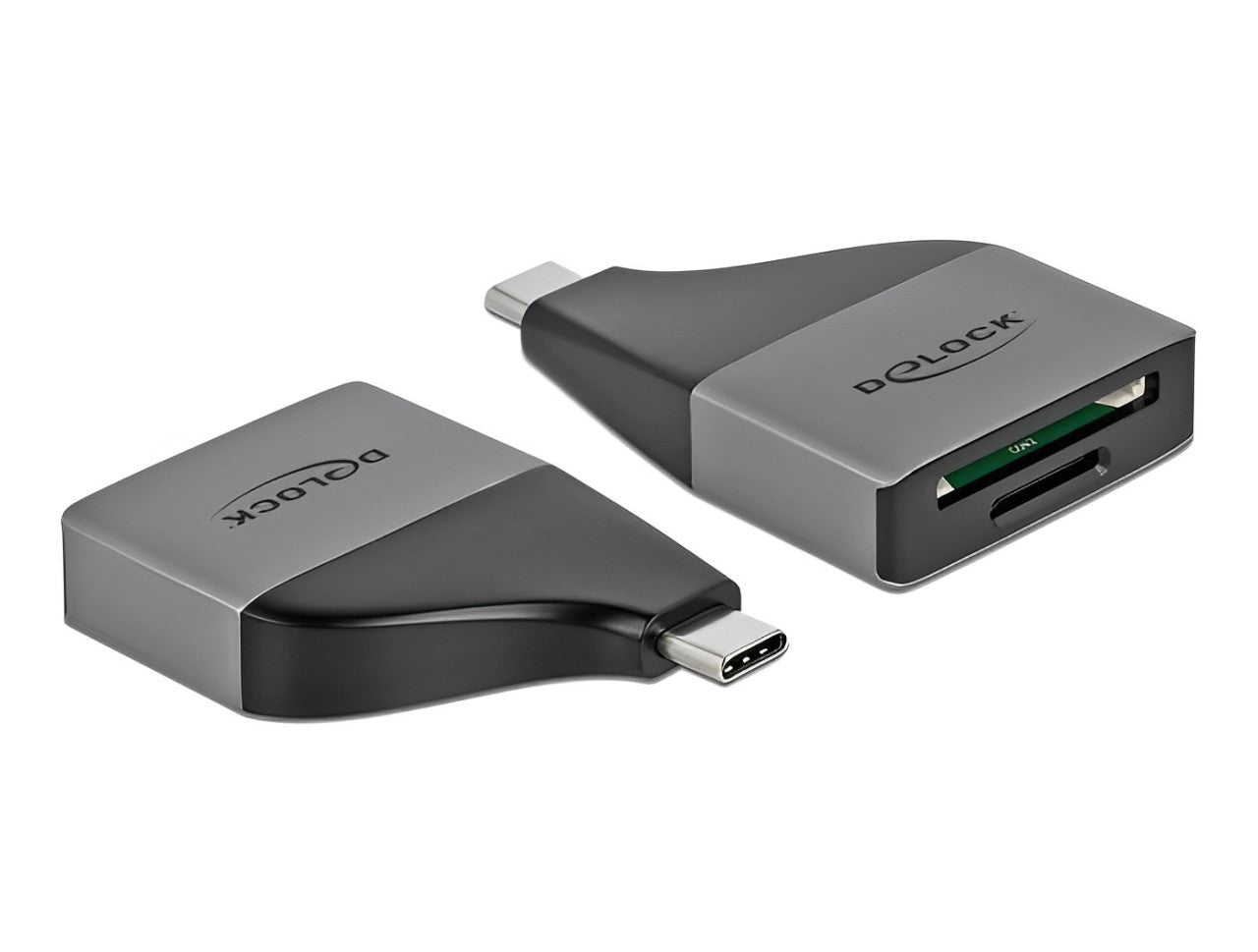 Delock USB Type-C™ Card Reader for SD / MMC + Micro SD memory cards – compact design - delock.israel