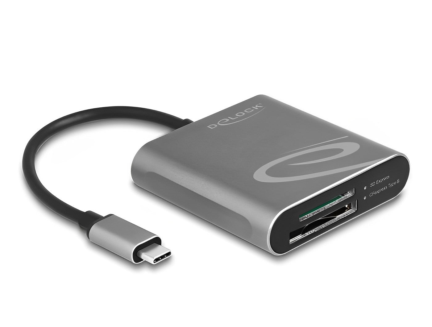 קורא כרטיסים&nbsp;USB‑C מבית Delock גרמניה&nbsp;לחיבור מהיר ונוח למחשב או לפטופ