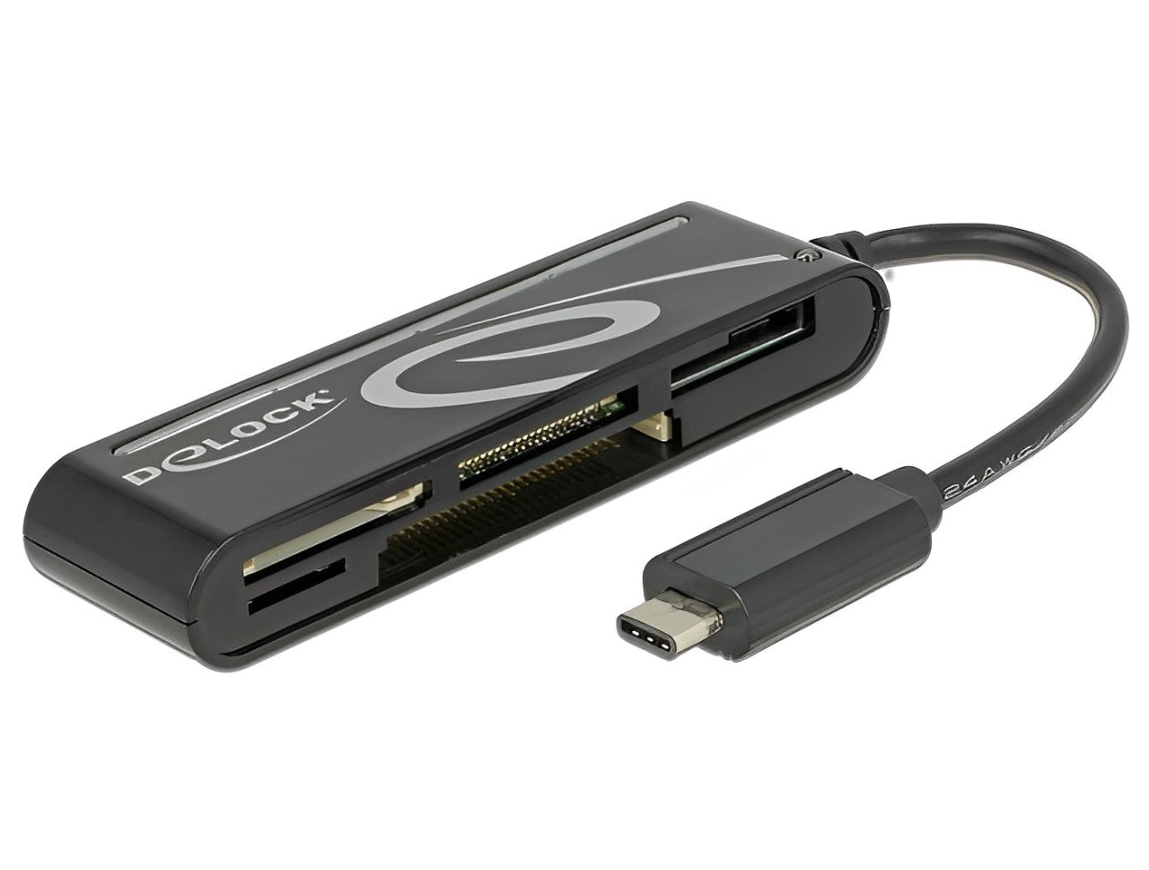 Delock USB 2.0 Card Reader USB Type-C™ male 5 Slots – compact design - delock.israel