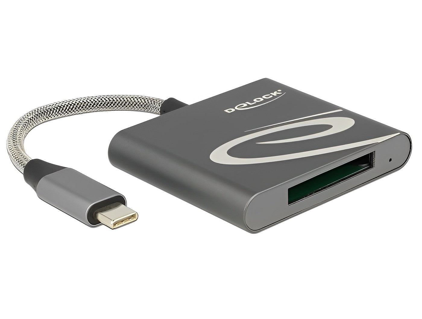 קורא כרטיסים USB-C עבור כרטיסי זיכרון XQD 2.0 - delock.israel