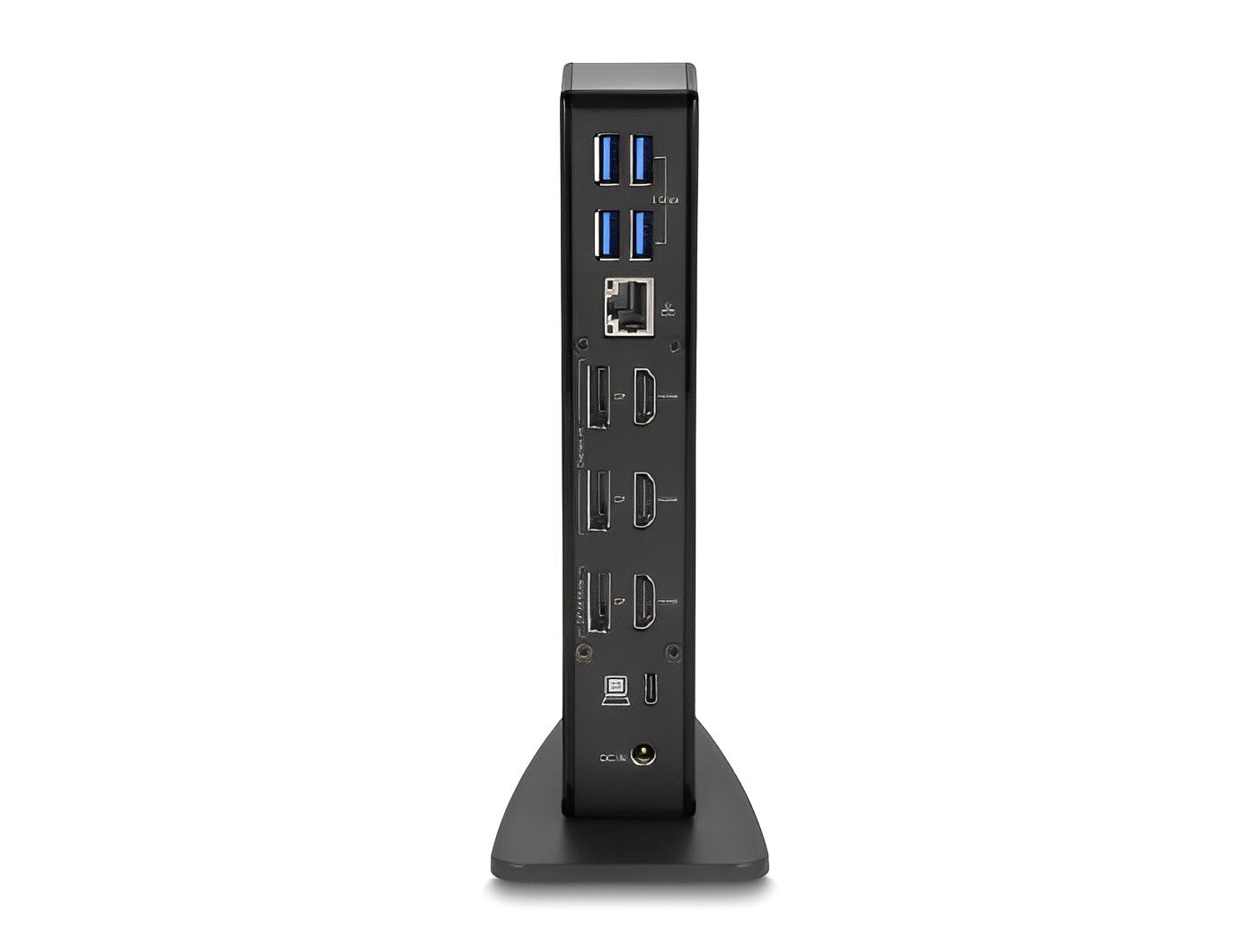 תחנת עגינה USB-C Displaylink למחשב נייד עם חיבור ל- 3 מסכים DP/HDMI 4K בו זמנית דגם D88051 - delock.israel