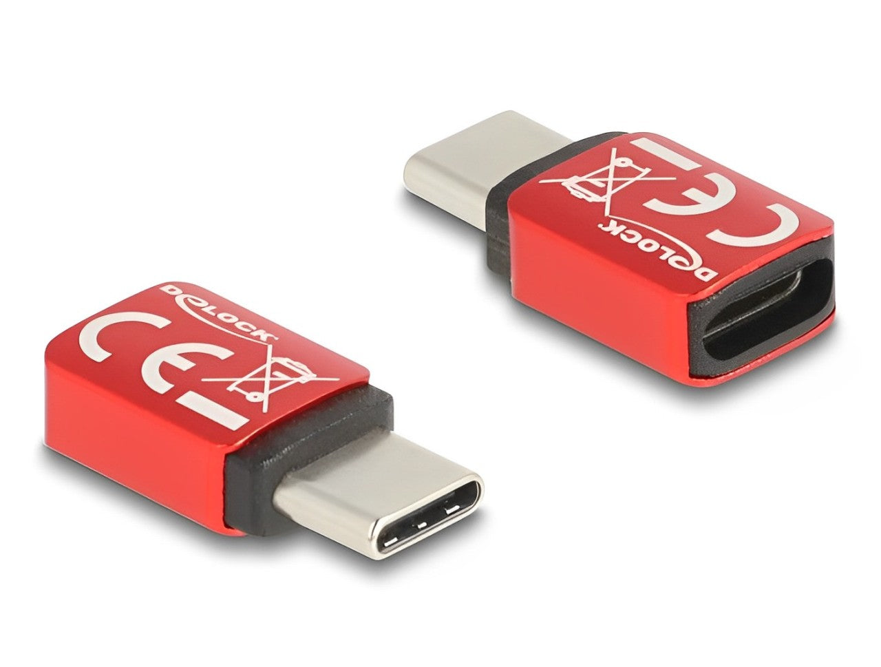 Delock USB Data Blocker USB Type-C™ male to USB Type-C™ female 240 W-delock.israel