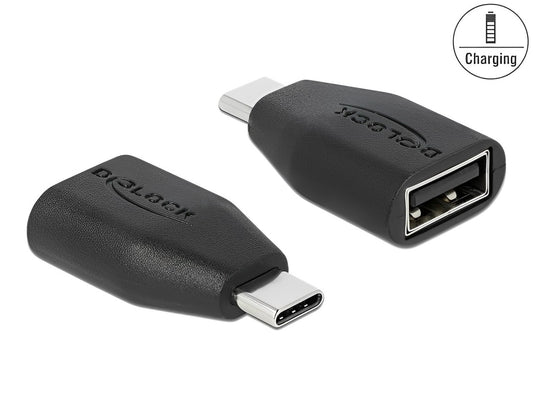 Delock USB Data Blocker USB Type-C™ male to Type-A female-delock.israel