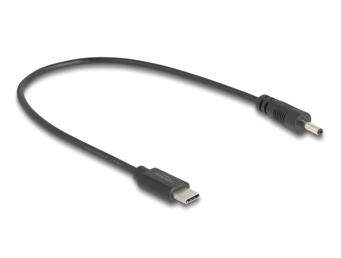 Delock USB Type-C™ Power Cable to DC 3.0 x 1.1 mm male 27 cm - delock.israel