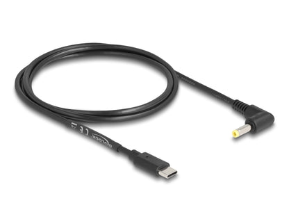 Delock USB Type-C™ Power Cable to DC 4.0 x 1.7 mm male angled 1.5 m - delock.israel