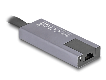 מתאם רשת USB-C Slim לשקע RJ45 2.5 Gigabit - delock.israel