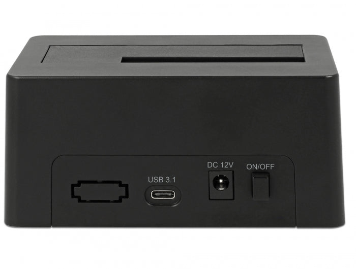 תחנת עגינה USB-C 3.2 Gen 2 עבור כונן SATA HDD/SSD 2.5″/ 3.5″ - delock.israel