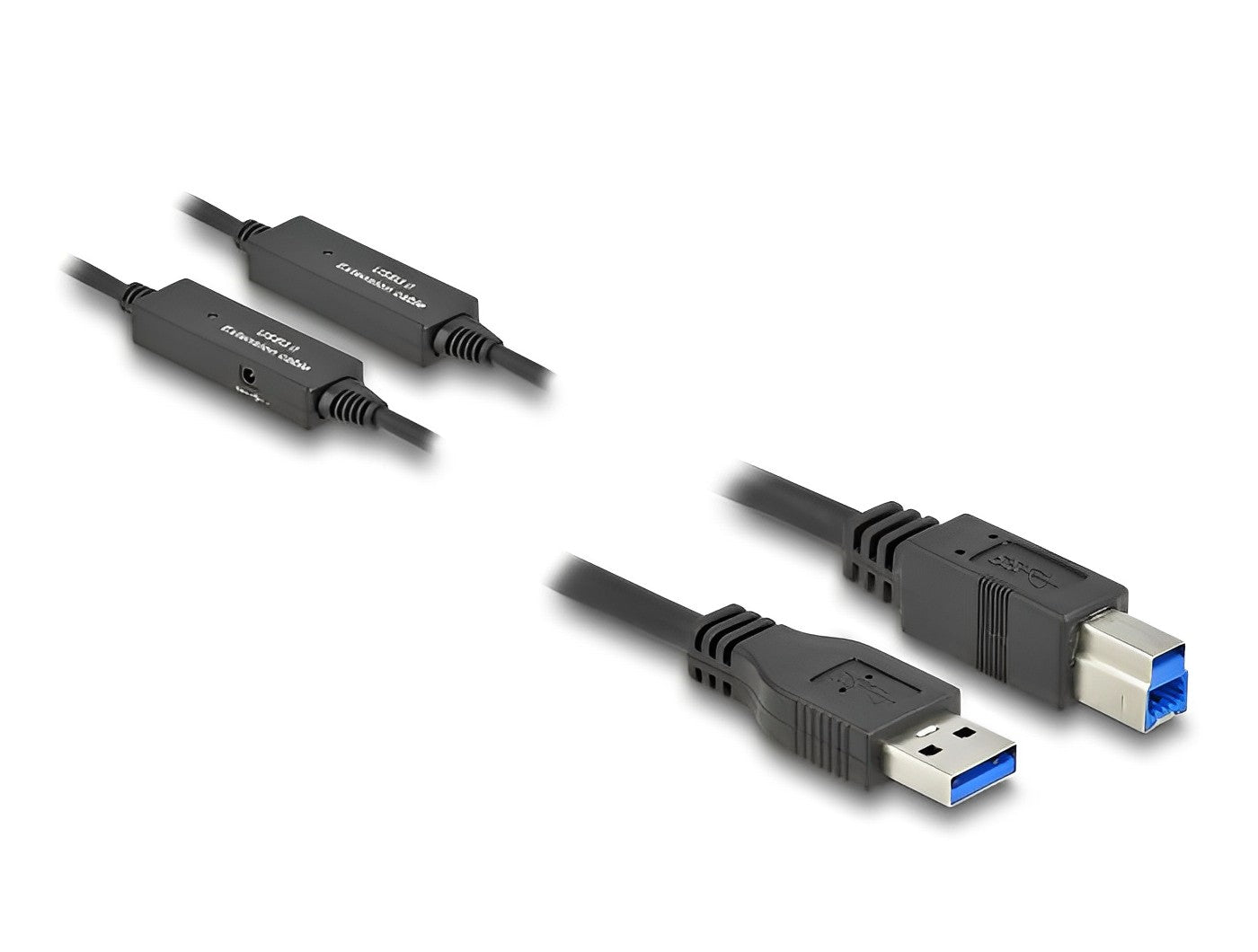 כבל אקטיבי USB 3.2 Gen 1 5Gbps תקע USB-B לתקע USB-A - delock.israel