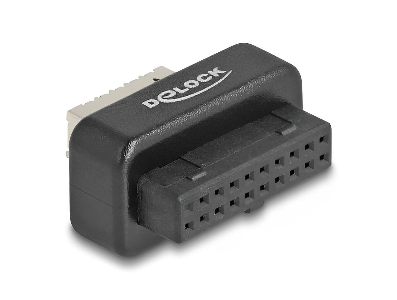 Delock USB 5 Gbps Adapter Pin Header female to internal Type-E Key A female with housing - delock.israel