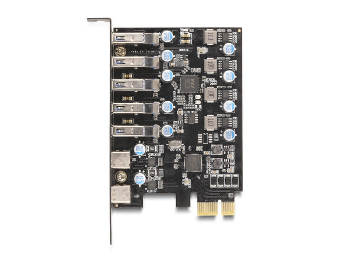 Delock USB 5 Gbps PCI Express x1 Card to 5 x external Type-A + 2 x external USB Type-C™ female - delock.israel