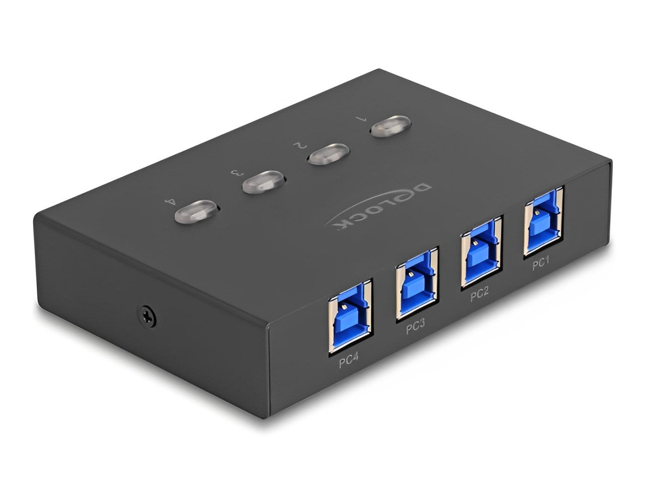 Delock USB 5 Gbps Switch 4 PC to 1 device - delock.israel