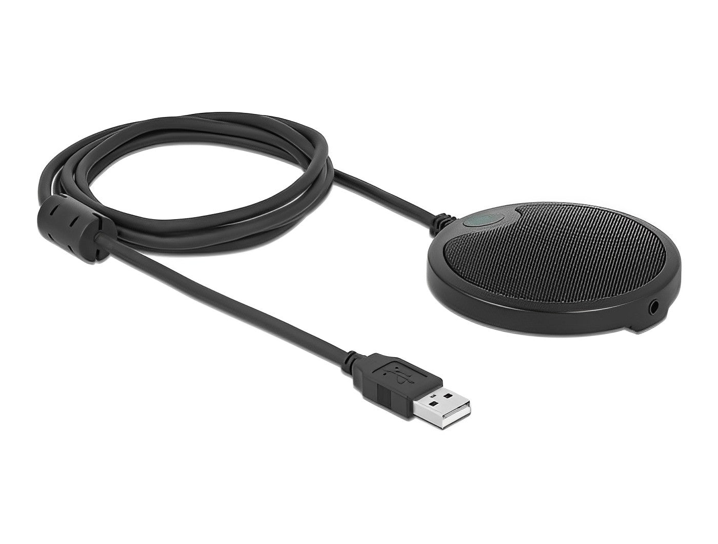 מיקרופון קונדנסר USB מקצועי לחדר ישיבות עם קליטה 360 מעלות - delock.israel