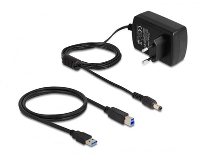תחנת עגינה USB 5Gbps עבור 2 כונני SATA HDD/SSD 2.5″/ 3.5″ עם פונקציית שכפול ומחיקה - delock.israel