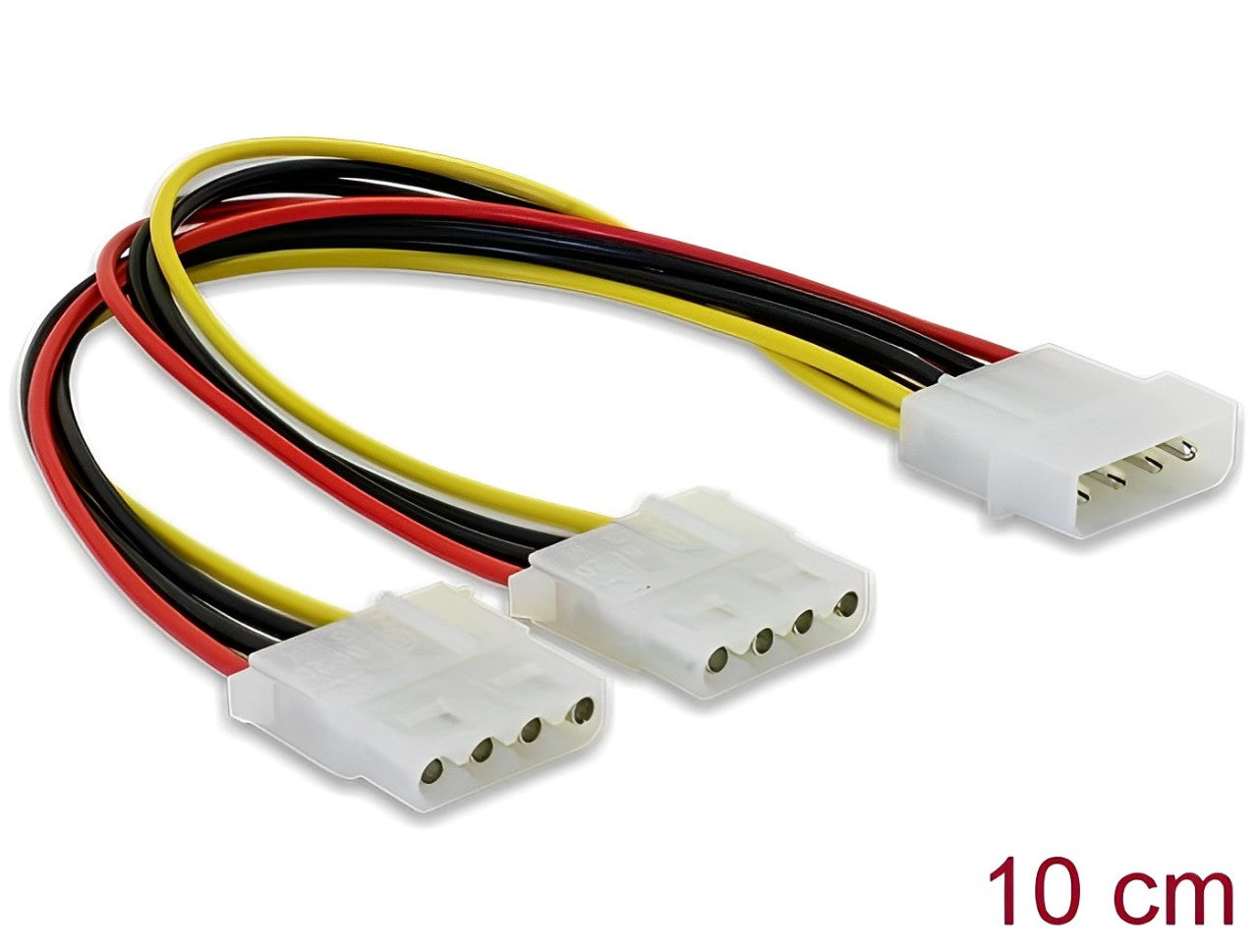 Delock Y-Cable Power > 2x 4pin Molex-delock.israel