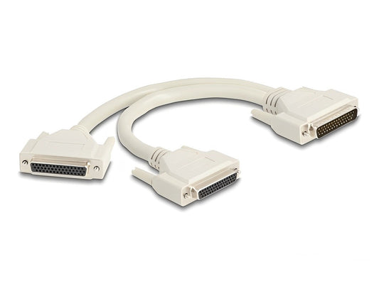 כבל המפצל (Y-Cable) מבית Delock גרמניה המיועד לשכפול וחיבור אותות בממשקי D-Sub HD 44pin